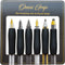 Chrome Cherry Omni Grip 6 Pack with Pen and Pencil Comfort Grips...