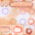 480pcs 8mm Glass Beads for Jewelry Making Bracelet Kit with 24 Colors Candy Style Perfect Beading Supplies for Bracelet Making and DIY Jewelry...