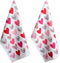 DII Valentine's Day Collection Kitchen, Dishtowel Set, 18x28, Hearts Collage, 2 Piece...