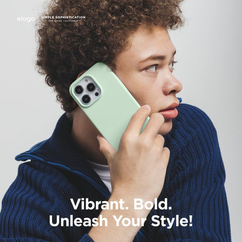 elago Compatible with iPhone 15 Pro Case, Liquid Silicone Case, Full Body Protective Cover, Shockproof, Slim Phone Case, Anti-Scratch Soft Microfi...