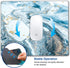 Blue and White Spiral Marble Mouse pad Customized Mousepad Non-Slip Rubber Base Mouse Pads for Computers Laptop Office Desk Accessories Mouse pad...