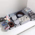 8pcs Drawer Organizers, Separators, Storage Box,Felt Storage Bins Inserts Tool Containers Toy Basket Shelf Cubes Foldable Drawer Dividers Desk Org...