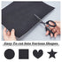 BENECREAT 10PCS 1mm Thick Self-Adhesive Foam Sheet 8.3x11.8 Insulation Foam for Halloween Decor, Containers and Furniture Protection, Black...