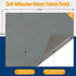 ILOFRI Fabric Couch Repair Patch Self Adhesive 8x11 inch 2PCS, Velvet Microfiber Flannel Sofa Repairing for Upholstery, Furniture, Loveseat, Car S...