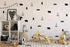 Woodland Wall Decal, Bears, Arrow, Teepees, Trees and Mountains Decor, Matte Vinyl Wall Stickers for Baby Bedroom, Nursery Wall Decals(Y05) (Black...