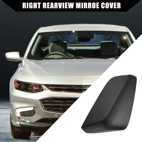 No.84026842 Car Rearview Mirror Cover Cap for Chevrolet Malibu 2016-2017 / Passenger Right Side/Rearview Mirror Housing/Plastic / 1 Pcs Matte Blac...