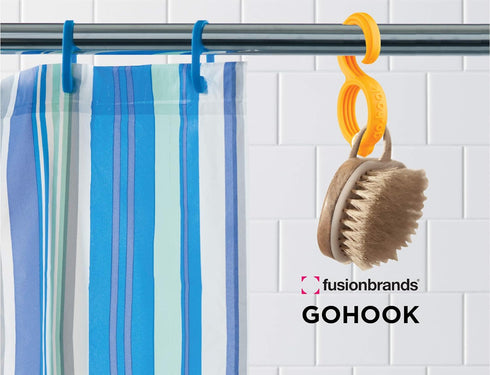 GoHook, Green - Versatile Magnetic Hooks Hold Essential Go-To Items in the Kitchen, Bathrooms, Closets, and On the Go-Flexible S Hook Design is Po...