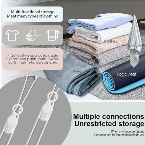 Nearockle Silicone Cable Ties Cord Organizer for Cable Management, 16PCS 4.5" and 7.1" Reusable Cable Organizer Electronic Accessories for Home, O...