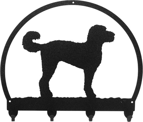 SWEN Products Labradoodle Metal Key Chain Hanger - Leash Holder...