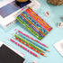 60 Pcs Motivational Pencils Bulk, Rainbow Inspirational School Pencils for Classroom, Cute Pencils with Encourage Positive Sayings, Back to School...