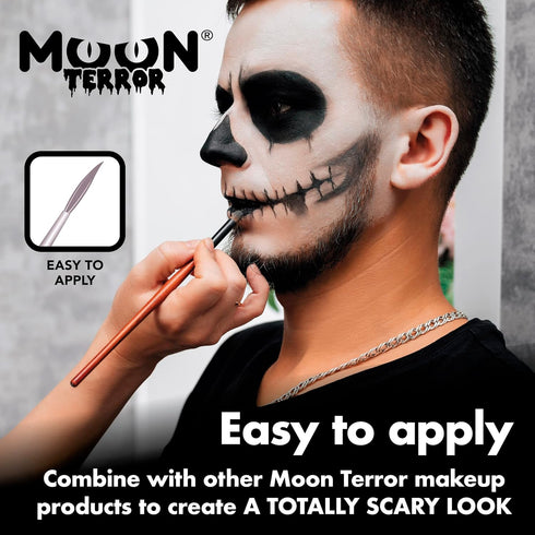 Halloween Face Paint Body Paint by Moon Terror - Poison Purple - SFX Make up, Special Effects Make up - 0.40fl oz...