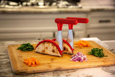 THE ORIGINAL Taco Toaster | 2 Healthy Taco Shell Makers | Crispy Healthy Tacos Shells Right From Your Toaster | Take Tacos To The Next Level...