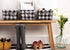 DII Farmhouse Chicken Wire Storage Baskets with Liner, Small, Vintage Black & White Check, 9x7x6", 3 Piece...