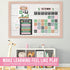 Hadley Designs Cactus Classroom Calendar Set Bulletin Board Sets for Teachers - School Calendar for Classroom, Classroom Calendar Bulletin Board S...