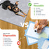 IMPROVIA® 2 Pack 18X24 in. Small Reusable Puppy Pad – Waterproof, Extra-Absorbent, Washable Pee Pad for Dog Training, Whelping, & More – Protect Y...