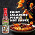 KICKIN' Spicy Pickle Hot Sauce - 5 oz - Premium Gourmet Jalapeno Hot Sauce for Chicken Wings and Burgers–Perfect Stocking Stuffers or Christmas Gi...