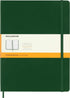 Moleskine Notebook, Extra Large, Ruled, Myrtle Green, Hard Cover (7.5 x 9.75)...