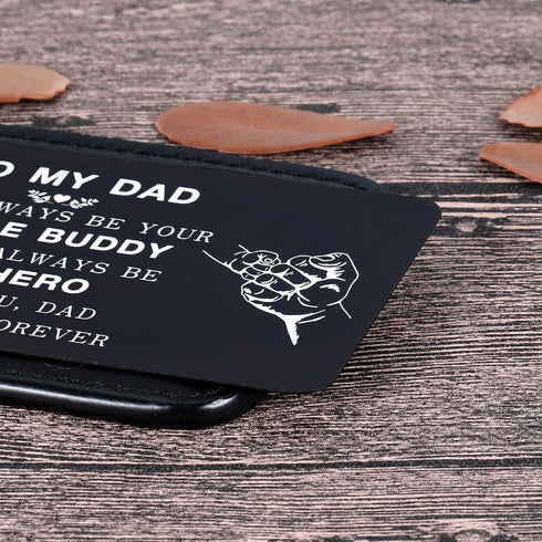Son to My Dad Wallet Insert Card Valentine’s Day Gifs From Son For Dad Fathers Day Gifs Christmas Birthday Son To Step Dad from Little boy Kids I ...
