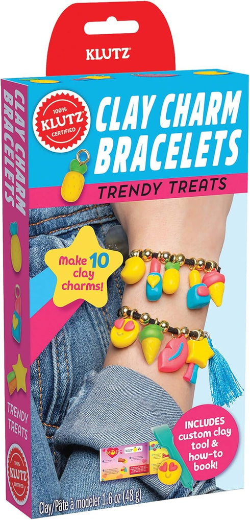 Klutz Clay Charm Bracelets: Trendy Treats Craft Kit...