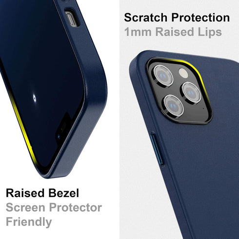 SURPHY Designed for iPhone 12 Pro Max Case 6.7 inch, Premium Faux Leather Phone Case (with Metallic Buttons & Microfiber Lining) Compatible with i...