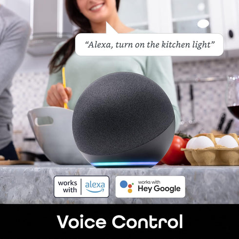 Geeni Smart Light Bulb - Alexa and Google Home Compatible, Tunable White LED Programmable and Dimmable Wifi Light Bulb, App Controlled (G25-2 Pack...