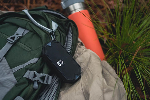 Altec Lansing - HydraMini Wireless Bluetooth Speaker, IP67 Waterproof USB C Rechargeable Battery with 6 Hours Playtime, Compact, Shockproof, Snowp...