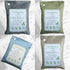 Bamboo Charcoal Bags Odor Absorber, 2 Packs 200g Charcoal Deodorizer Bags with Hooks, Nature Bamboo Charcoal Air Purifying Bags Activated Charcoal...