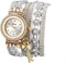 Avaner Women's Bohemia Bracelet Watch, Multilayer Leather Wrap Watch, Bling Rhinestone Quartz Dress Watch for Women...