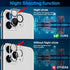 2 Pack iPhone 11 Pro Max Privacy Screen Protector with 2 Pack Camera Lens Protector, Anti Spy 9H Hardness Tempered Glass, Bubble Free Easy Install...