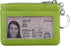 Women Genuine Leather Keychain Zipper Change Wallet Small Mini Pocket Size Coin Purse...