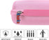 Khanka Hard Travel Case for Ortizan Portable Bluetooth Speaker, IPX7 Waterproof Wireless Speaker, Case Only (Pink)......