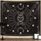 Space Tapestry Wall Hanging Sun Moon Stars Space Psychedelic Tapestries Wall Tapestry for Bedroom Aesthetic Home Wall Dorm Décor...