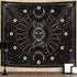 Space Tapestry Wall Hanging Sun Moon Stars Space Psychedelic Tapestries Wall Tapestry for Bedroom Aesthetic Home Wall Dorm Décor...