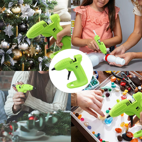 Cordless Hot Glue Gun, Glue Gun Cordless & Rechargeable, Cordless Gun Glue, USB Glue Gun with 30 Glue Gun Sticks & Battery Operated & Charger Glue...