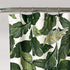 Lush Decor Tropical Paradise Shower Curtain - Fabric Leaf Rainforest Island Print Design, 72" x 72", Green...