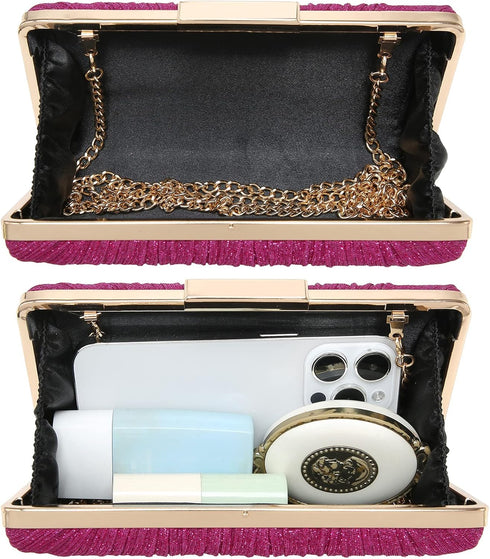 Dasein Women Evening Purses Clutch Bags Formal Party Clutches Wedding Purses Cocktail Prom Handbags...