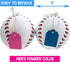 Winsharp Gender Reveal Baseball Set - 2 Balls - Pink and Blue Exploding Gender Reveal Ball with Powder, Baseball Or Bows Party Supplies Decoration...