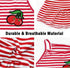 Dog Shirt Striped Skirt Pet Dress Clothes, Puppy T-Shirts Soft Costumes, Puppy Apparel Print Vest Outfits for Small Medium Dogs and Cats Princess ...