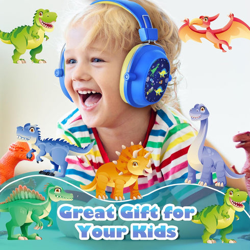 2024 NEW CUSTOM FIT Noise Cancelling Headphones for Kids, 26dB NRR Kids Ear Protection Safety Ear Muffs for Fireworks, Home, School, Kids Hearing ...