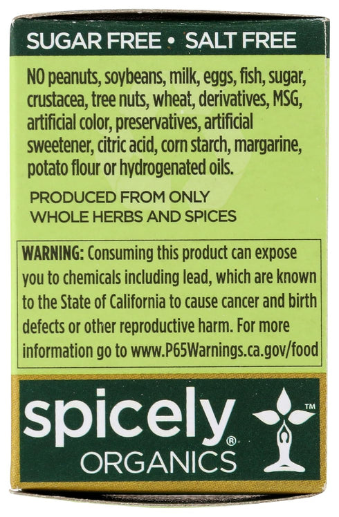 Spicely Organic Allspice Powder 0.45 Ounce ecoBox Certified Gluten-Free...