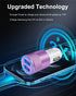 USB Car Charger, 2Pack Automobile Lighter Adapter Dual Port Cigarette Cargador Carro Cell Phone Charger for Samsung, iPhone, Google, Kindle, Doubl...