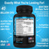 Probiotic 40 Billion CFU Supplement - Lactobacillus Acidophilus Probiotics for Women & Men Capsules - Gluten Free Probiotics for Digestive Health ...