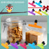15 Pcs Bag Clip Set Includes 5 Pcs Large Chip Bag Clips and 10 Pcs Small Snack Sealing Clip for Kids Adults Food Storage Kitchen Snacks Home Offic...