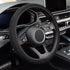 KAFEEK Elastic Stretch Steering Wheel Cover,Warm in Winter and Cool in Summer, Universal 15 inch, Microfiber Breathable Ice Silk, Anti-Slip, Odorl...