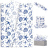 JarThenaAMCS 100 Sheets Ocean Tissue Paper Blue Sea Shell Starfish Gift Wrapping Paper Coastal Beach DIY Art Craft Tissue for Wedding Birthday Sum...