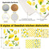 6 Pack Swedish Dishcloths for Kitchen - Reusable Dish Towels Paper Towels Cloths Washable,Absorbent Cellulose Cleaning Sponge Cloth Wipes Quick Dr...