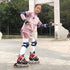 BOSONER Roller and Skating Pads for Kids: Knee Pads and Elbow Pads for Kids/Youth 3-15 - Girls/Boys Protection Gear...