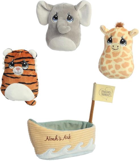 Aurora® Inspirational Precious Moments™ Noah's Ark Playset Stuffed Animal - Cherished Memories - Enduring Comfort - Multicolor 6 Inches...