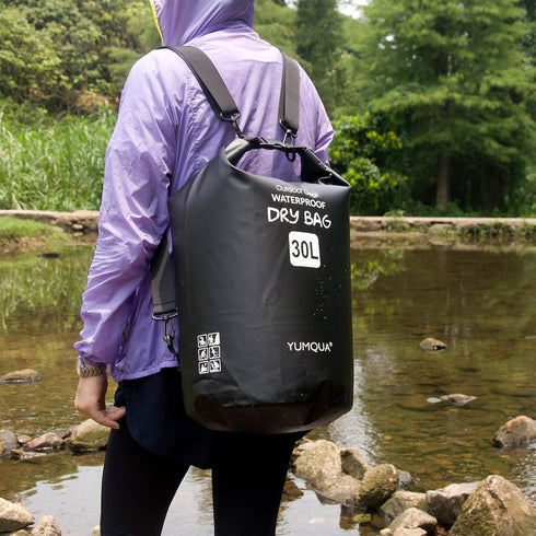Waterproof Dry Bag Backpack 5L/10L/20L/30L/40L, Roll Top Floating Waterproof Storage Bags for Kayaking, Boating, Swimming, Hiking, Camping and Fis...