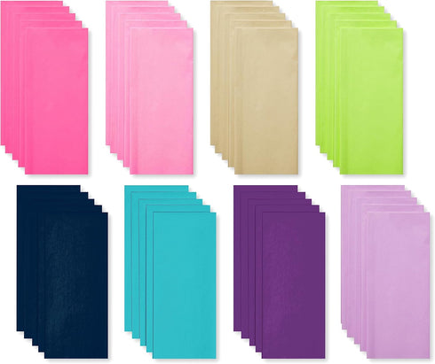 American Greetings 40 Sheet 20 in. x 20 in. Jewel Tone Tissue Paper for All Occasions...